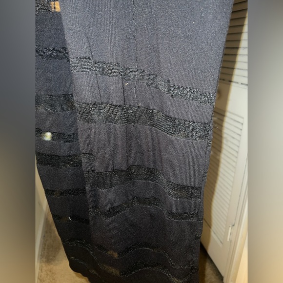 Black Sheer Mesh Body-con Dress - Picture 6 of 9